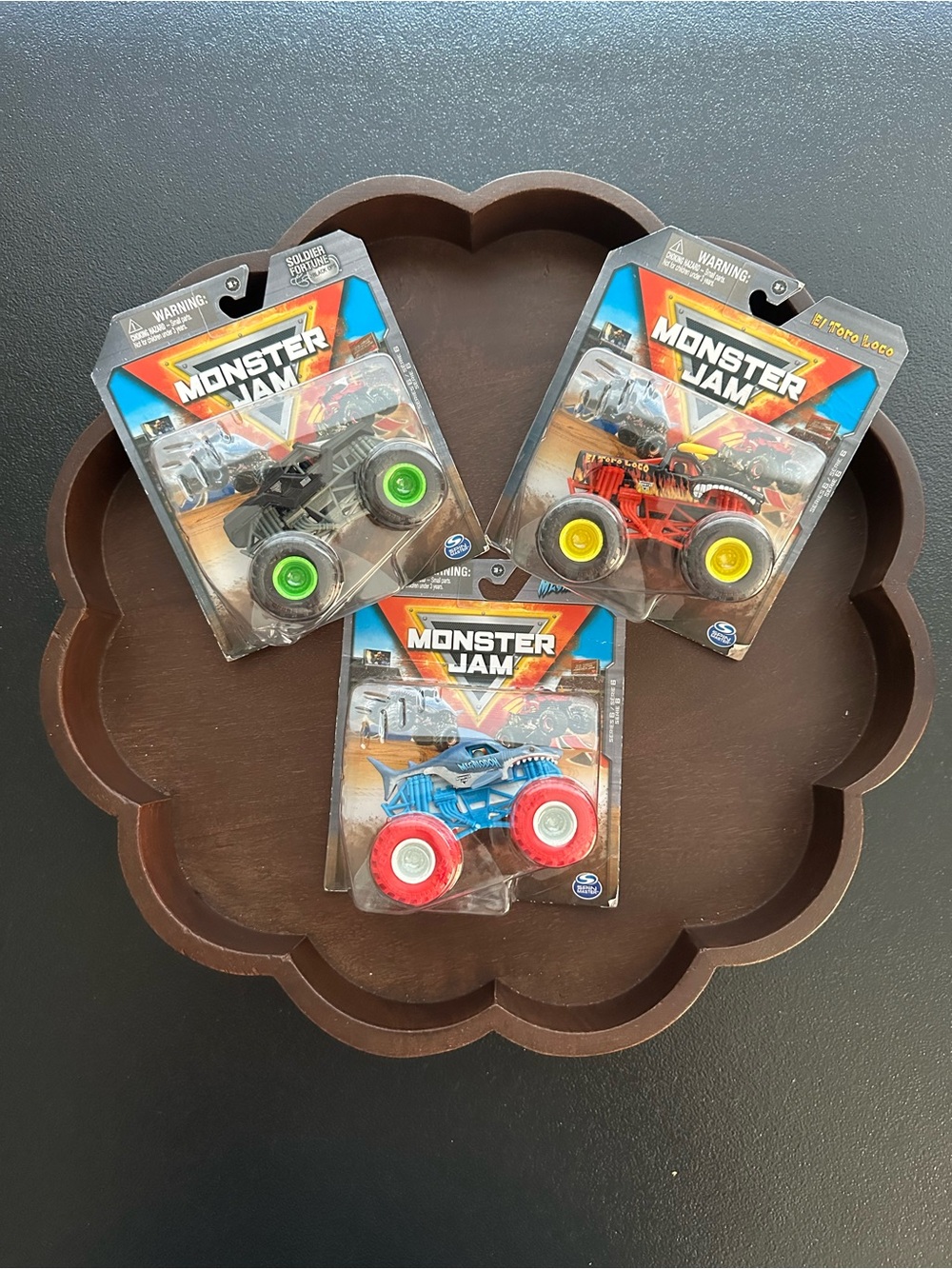 Monster Jam Monster Trucks Bundle of 3 Series 6